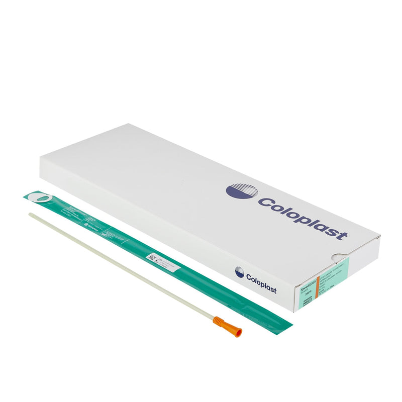Urethral Catheter SpeediCath Straight Tip Hydrophilic Coated Polyurethane 16 Fr. 14 Inch Length 