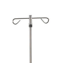 Drive DeVilbiss Healthcare drive Steel IV Pole, 2-Hook 