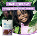 Tru-Colour Products LLC TruColour Dark Brown Adhesive Strips, Assorted Shapes and Sizes (1500/CS) 