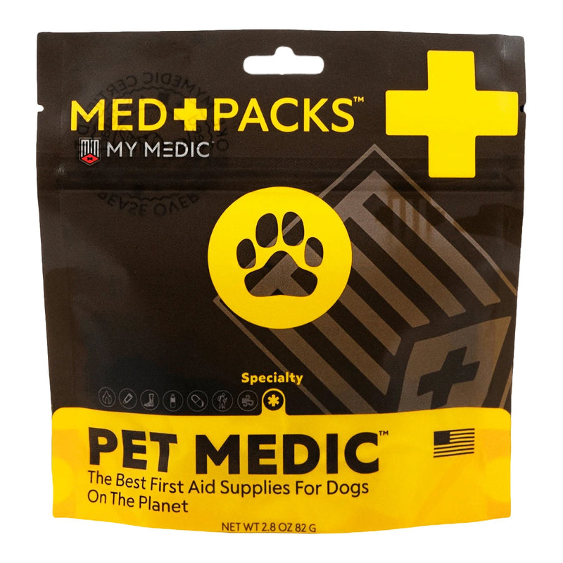 MyMedic Med Packs First Aid Kit for Pets – Dog Injury Supplies in Portable Pouch 