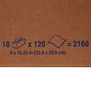 Kimberly Clark Kleenex 1-Ply Guest Towel Pop-Up Box, 120 per Box (18/CS) 