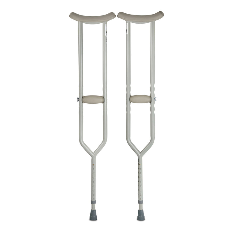 McKesson Underarm Crutches, 5'2" – 5'10" (Pair)