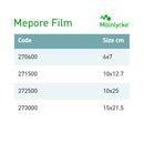 Molnlycke Mepore Film Transparent Film Dressing, 4 x 5 Inch (210/CS) 