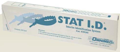 Omnimed Stat I.D. Identification Band, 1 x 11 Inch (250/BX) 