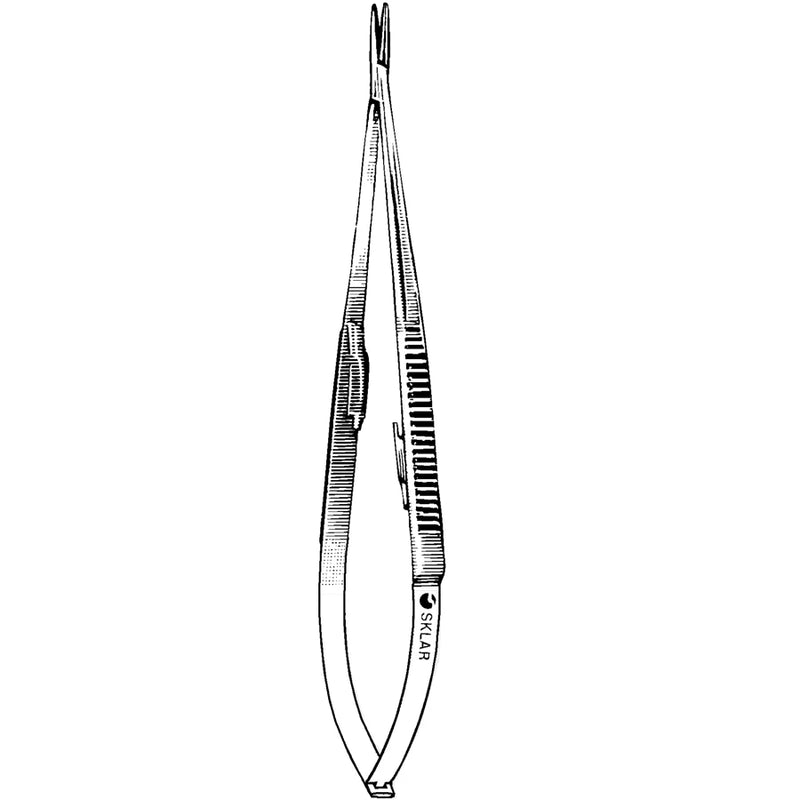 Sklar DIA Castroviejo Needle Holder with Diamond Coated Jaw - 21-8131