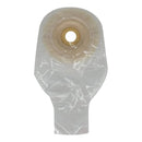 Safe N Simple Ostomy Pouch Safe n Simple One-Piece System 12 Inch Length Convex, Pre-Cut 1 Inch Stoma Drainable (80/CS) 
