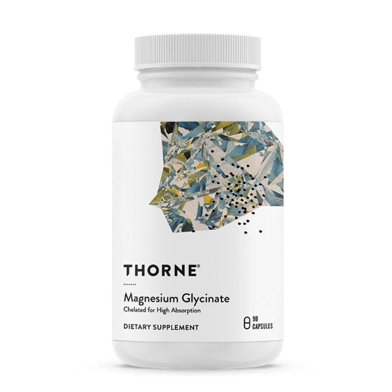 Dietary Supplement Thorne Magnesium Glycinate 120 mg Capsule 90 Capsules Without Flavor (Bottle of 90)