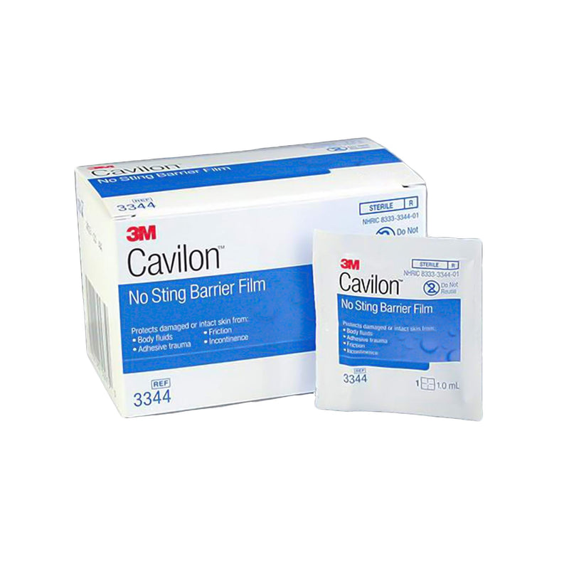 Solventum Corporation 3M Cavilon Barrier Film Wipes, No Sting, Sterile (120/CS) 