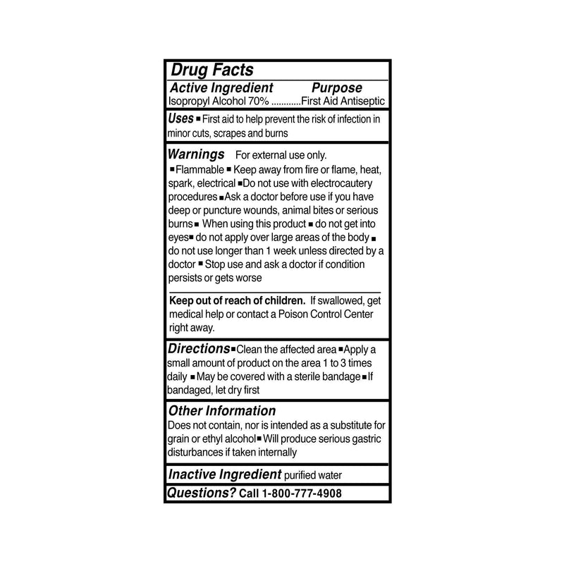 McKesson Isopropyl Alcohol Antiseptic, 16-ounce Bottle 