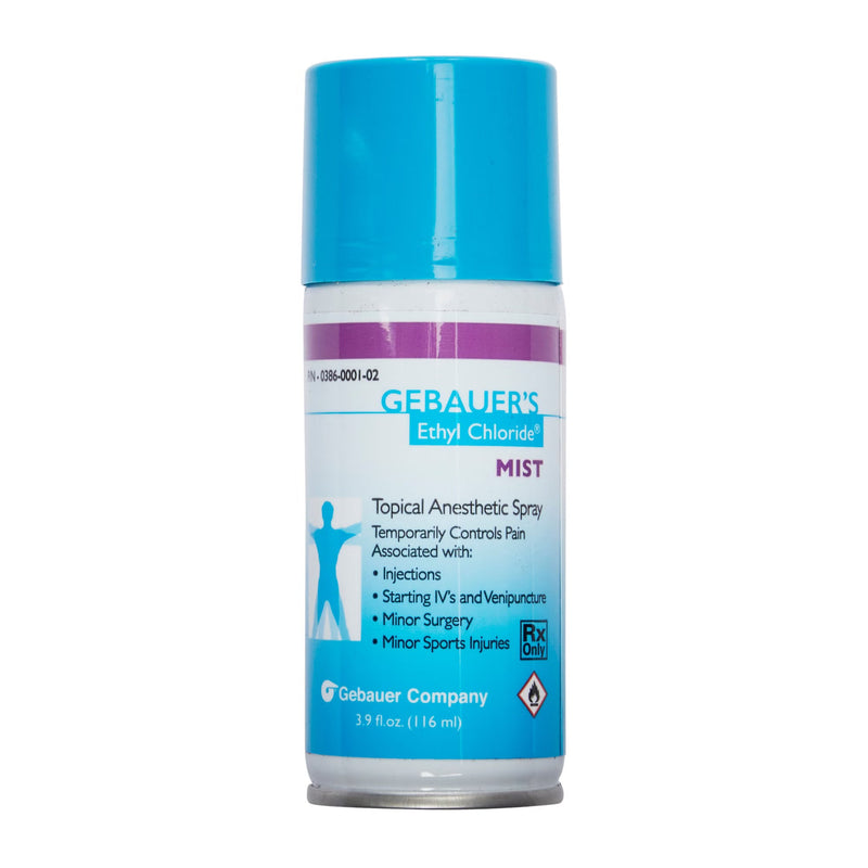 Gebauer's Ethyl Chloride Ethyl Chloride 100% Mist Spray 3.9 oz.