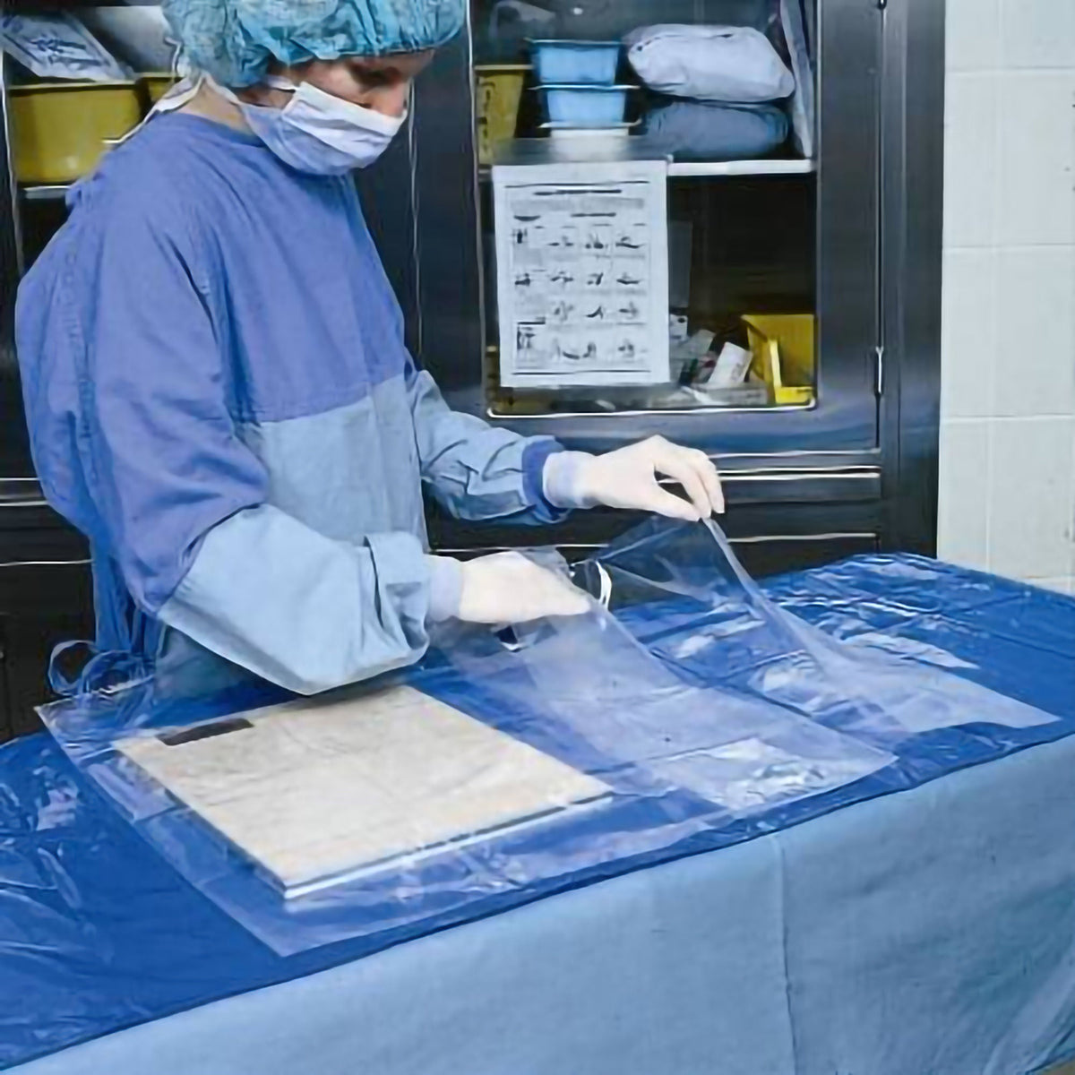 McKesson X-Ray Cassette Drape, 20 x 24 Inch (Box of 20)