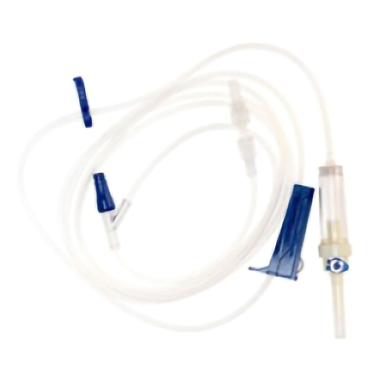 IV Pump Set TrueCare Pump 1 Port 10 Drops / mL Drip Rate Without Filter 102 Inch Tubing Solution (Box of 50)