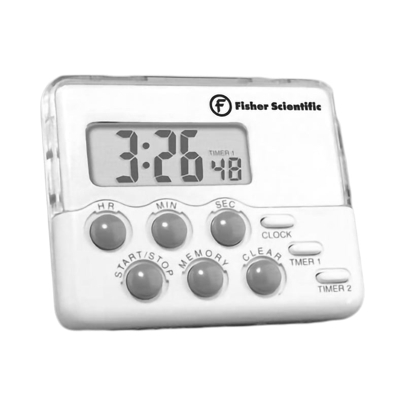 Electronic Alarm Timer Clip on, Magnetic Back 24 Hours Digital Display 