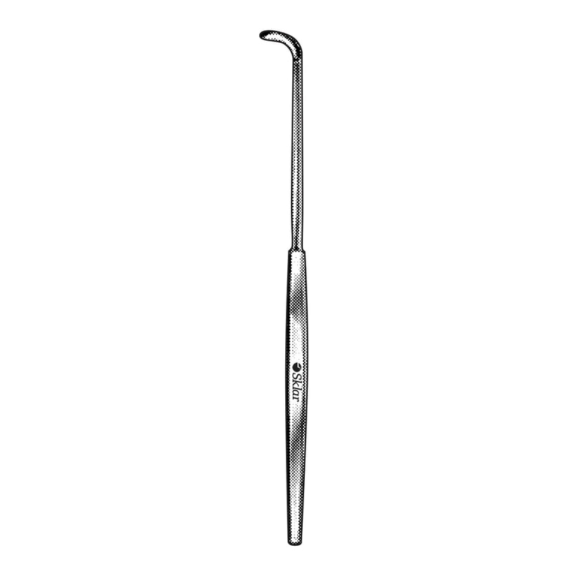 Sklar Abraham Tonsil Knife - 7-1/2", Curved, Blunt - 75-7580