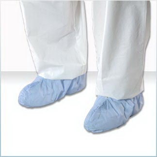 Shoe Cover Critical Cover SureGrip One Size Fits Most Shoe High Nonskid Sole Blue NonSterile (Case of 300)