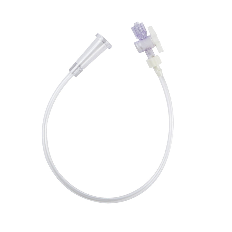 Connecting Tube Cook 14 Fr. X 30 cm L, With Stopcock, Drainage Bag Connector For External Drainage Catheter To Drainage Pouch 
