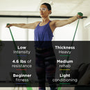TheraBand Exercise Resistance Band, Green, 4 Inch x 25 Yard, Heavy Resistance (Each)