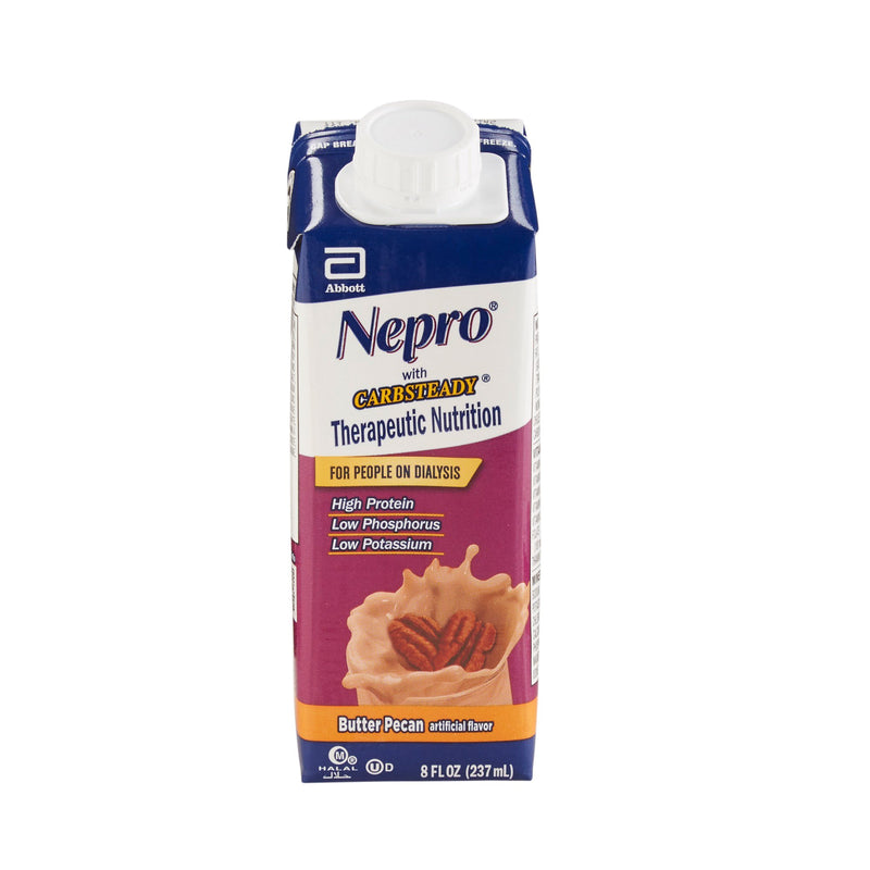 Nepro with Carbsteady Butter Pecan Therapeutic Nutrition for those on Dialysis (Case of 24)