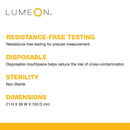 McKesson Lumeon Flow Tube Mouthpiece for use w/ EasyOne Air Spirometery System (Case of 200)