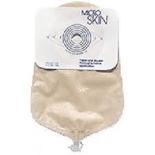 One-Piece Clear Urostomy Pouch, 9 Inch Length, 7/8 Inch Stoma (Box of 10)