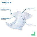 McKesson Baby Diaper, Size 2 for Babies weighing 2 to 18 lbs. 