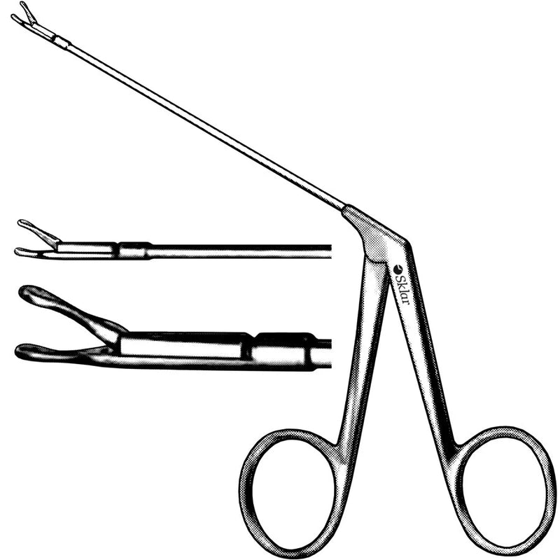 Sklar Wullstein Micro Ear Polypus Forceps - Oval Cup - 67-8044
