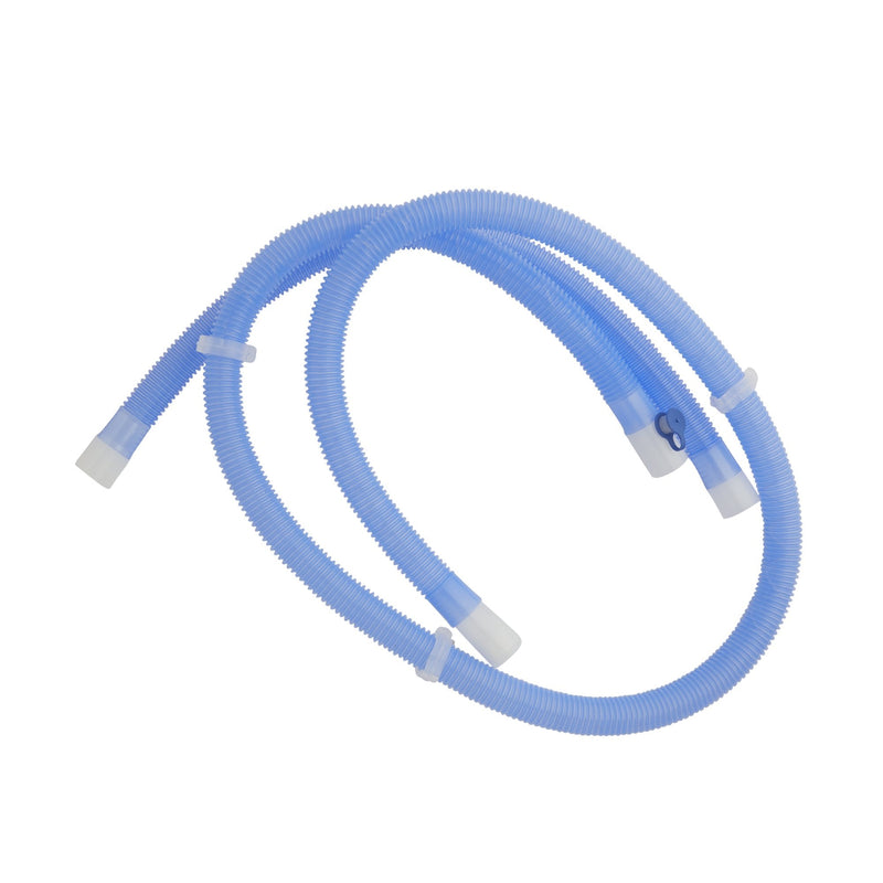 Ventilator Circuit RT-Series Corrugated Tube 60 Inch Tube Single Limb Adult Without Breathing Bag Single Patient Use Heated Circuit 