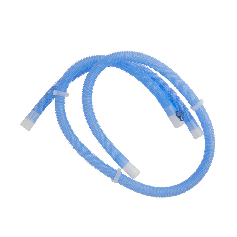 Ventilator Circuit RT-Series Corrugated Tube 60 Inch Tube Single Limb Adult Without Breathing Bag Single Patient Use Heated Circuit