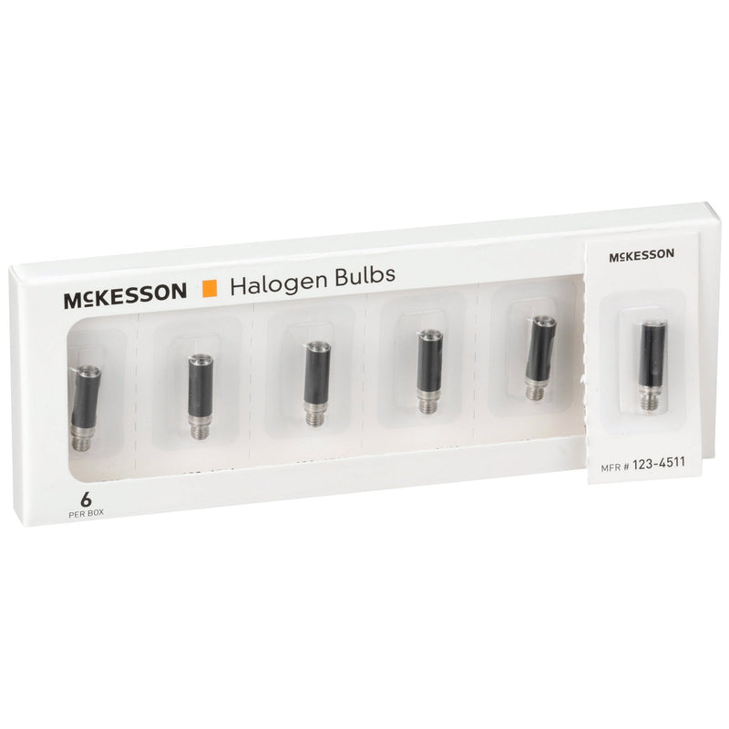 McKesson Brand McKesson Halogen Lamp, Replacement Bulb for Vaginal Specula, 4.6 Volt 3 Watt (6/BX) 