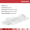 McKesson Vinyl Exam Glove, Medium, Clear (Case of 1000)