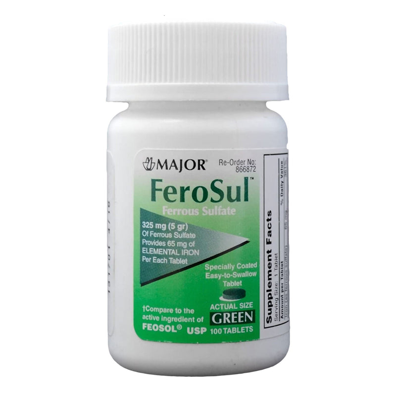 FeroSul Iron Mineral Supplement (Bottle of 100)
