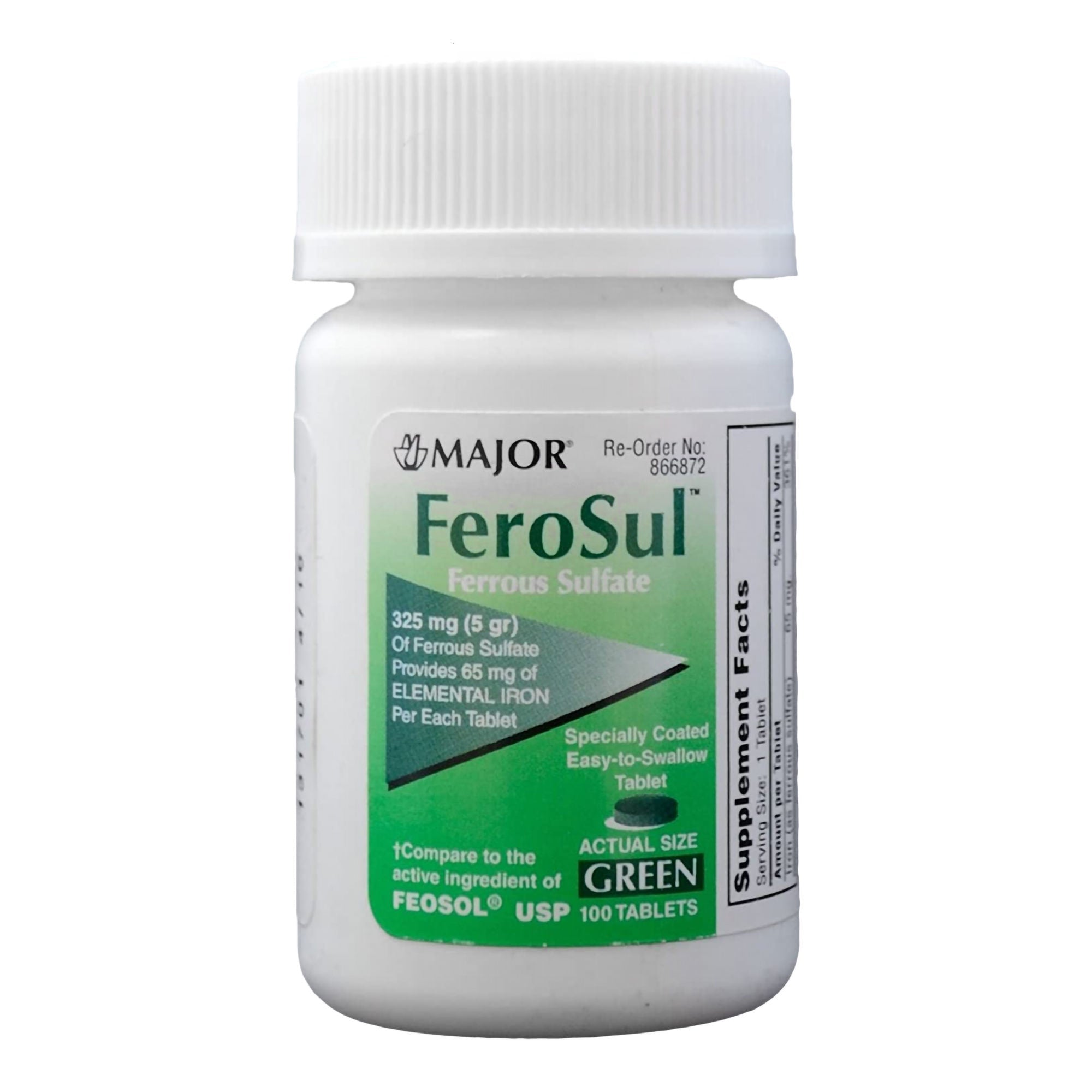 FeroSul Iron Mineral Supplement (Bottle of 100) 