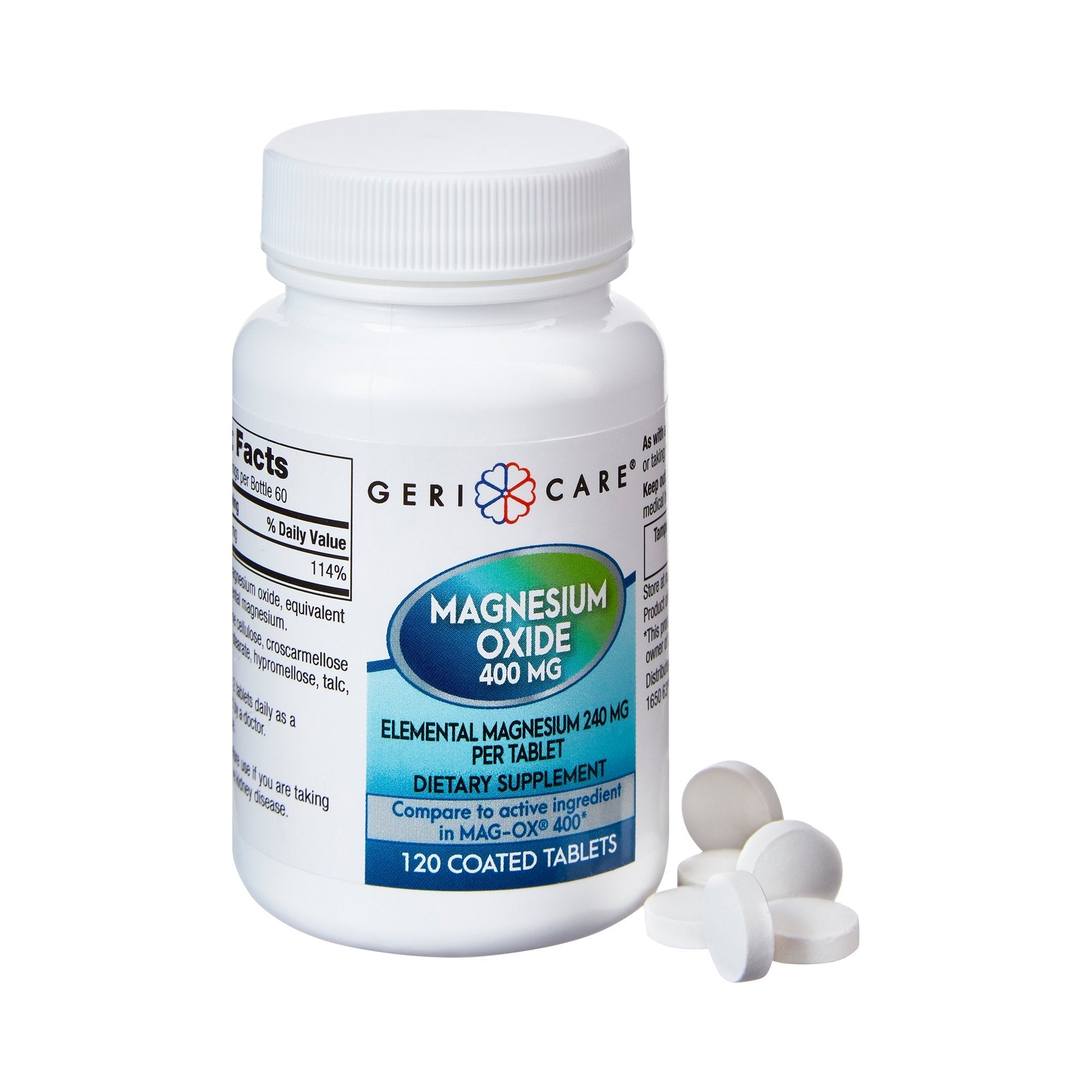 Geri-Care Geri-Care Magnesium Oxide Mineral Supplement (12/CS) 