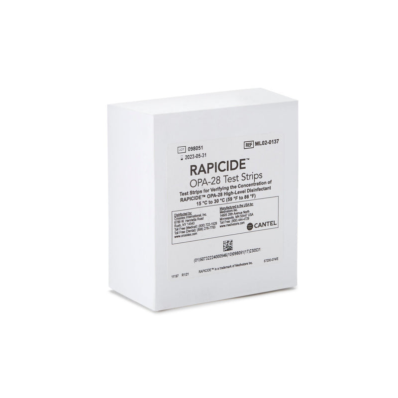 Rapicide OPA-28 Test Strips for Verifying Concentration of Rapicide Disinfectant 