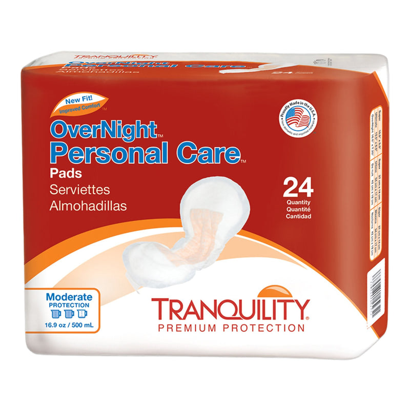 Principle Business Enterprises Tranquility OverNight Bladder Control Pad, 7.25 x 16.5 Inch (96/CS) 