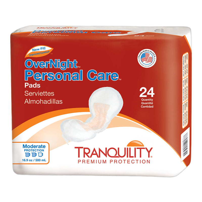 Principle Business Enterprises Tranquility OverNight Bladder Control Pad, 7.25 x 16.5 Inch (96/CS)