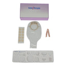 Safe N Simple Ostomy Pouch Safe n Simple Two-Piece System 12 Inch Length Without Barrier Drainable (80/CS) 