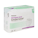 McKesson Extended Wear Maximum Absorbency Underwear, Medium (Case of 64)