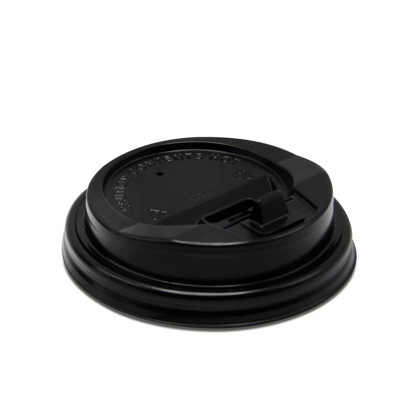 Medd Max LLC Dome Lid Medd Max LLC For 8 oz. Plate Black Polystyrene Disposable (1000/CS) 