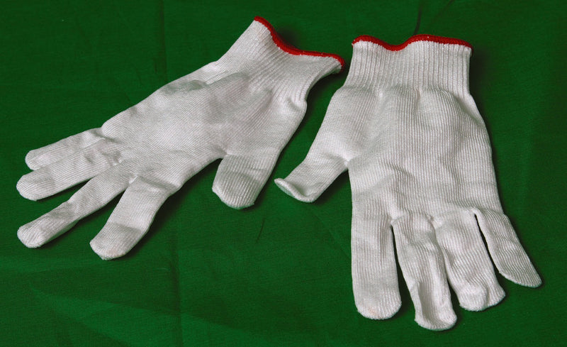 LDI Cut Resistant Glove Liner Flex-Gard Full-Finger HDPE Fiber / Spandex / Polyester White Large (10/CS) 