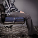Mabis Healthcare DMI Foam Seat Cushion, Dark Blue 