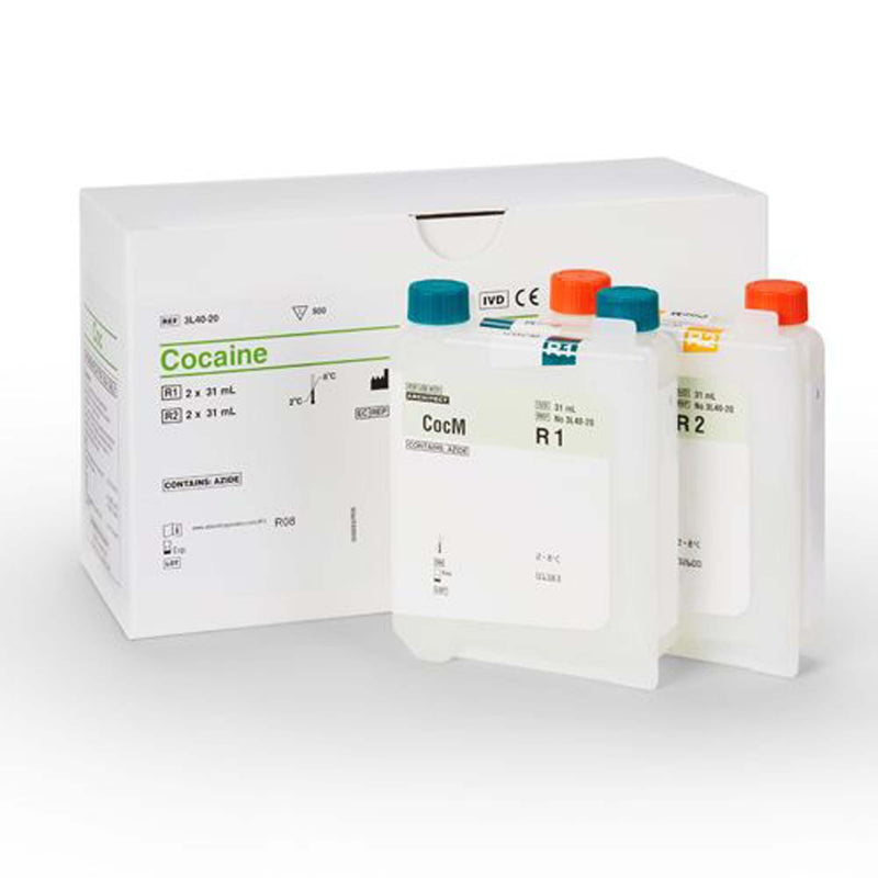Abbott Toxicology Reagent Multigent Cocaine (COC) For Architect c16000 Analyzer 500 Tests (500/BX) 