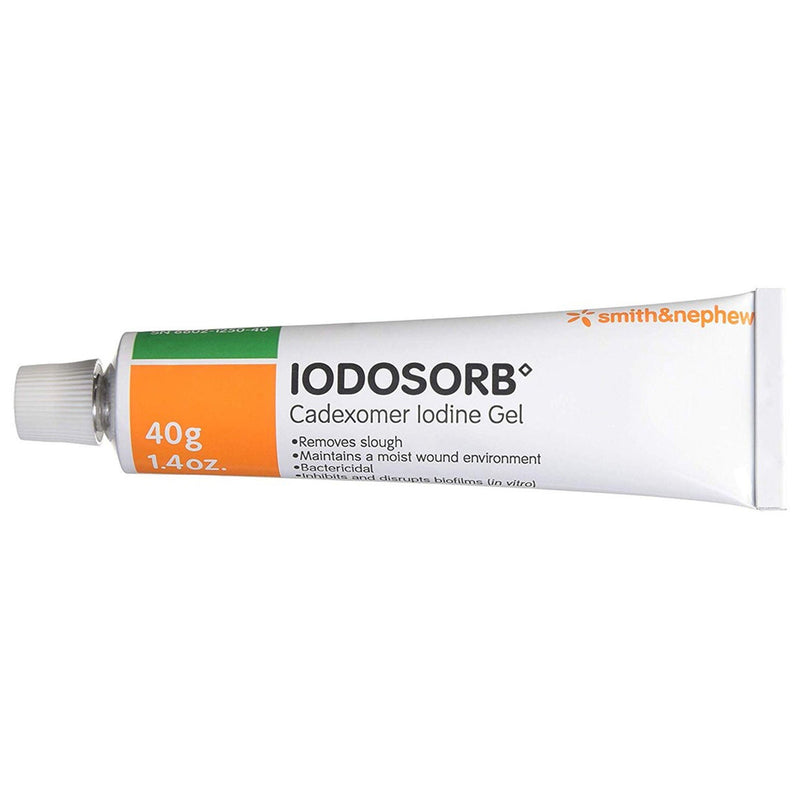Iodosorb Antimicrobial Wound Gel, 40-gram Tube (Case of 12)