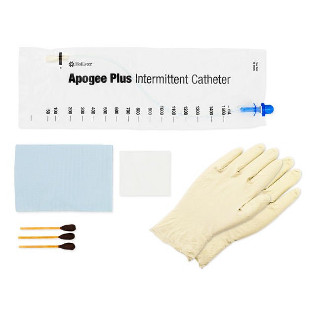 Intermittent Closed System Catheter Tray Advance Plus Straight Tip 12 Fr. Without Balloon PVC (Box of 100)