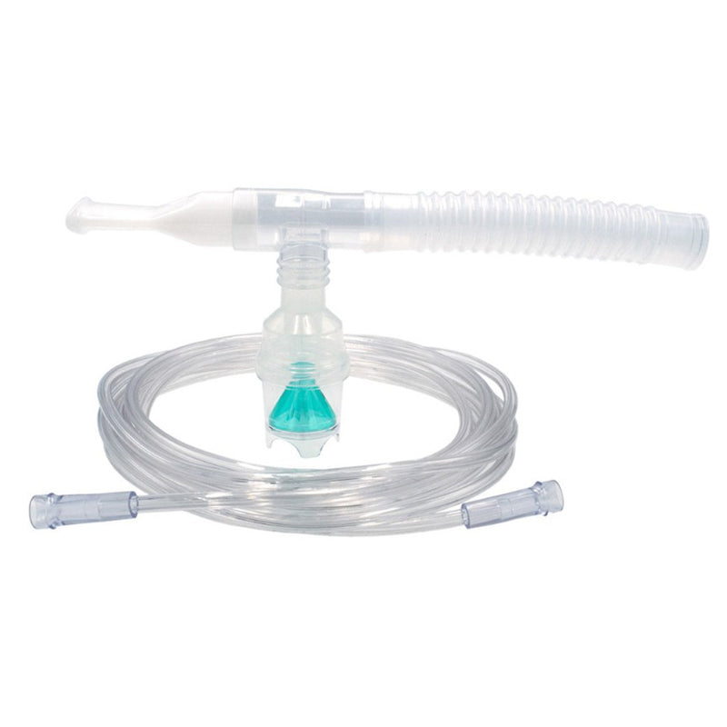 Handheld Nebulizer Kit Salter Labs 8900 Series Small Volume Medication Cup Adult / Pediatric Mouthpiece Delivery 