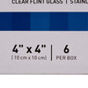 McKesson Glass Unlabeled Sundry Jar, 4 x 4 in (Box of 6)