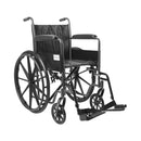 McKesson Brand McKesson Wheelchair, 18 Inch Seat Width 