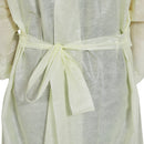 McKesson AAMI Level 2 Isolation Gown, Tie Neck Style, Extra Large, Yellow (100/CS) 