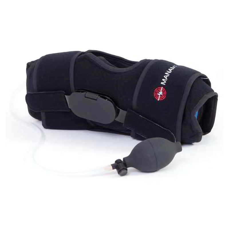 Knee Brace with Ice Pack and Compression System ManaEZ Rom Ice One Size Fits Most Right Knee 