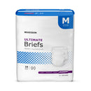 McKesson Ultimate Heavy Absorbency Incontinence Brief, Medium (Case of 96)